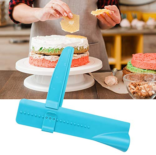 Dioche Juego de Raspadores Grandes para Crema, Regla para Tartas y Fondant, Juego de Alisador de Tartas, Herramientas de Plástico Duraderas para Bordes Perfectos para, Ideal para Panaderos y