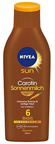Nivea Sun Carotene Suntan Lotion SPF 6 200 ml by Nivea