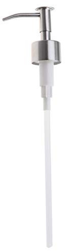 Cabilock Stainless Steel Lotion Pump Dispenser Insert Rust Press down Top for Bottles Elegant Replacement for Soap Lotion Dispenser Thread Easy Dispensing