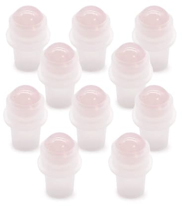 Gemstone Roller Tip for 5ml Bottle - Rose Quartz