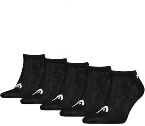 HEAD All Sports Sneakers (Pack de 5), Negro, 9-11