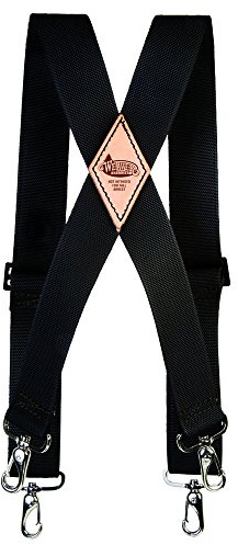 Weaver Leather Arborist Nylon Saddle Suspenders, Black