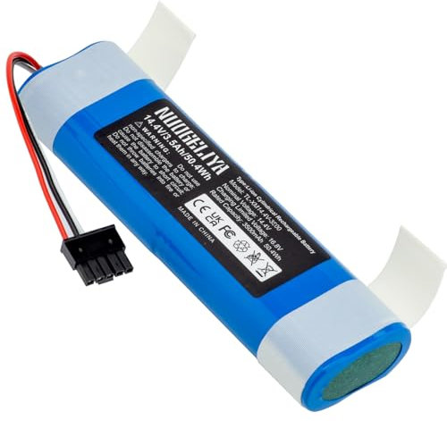 Ersatzakku für Xiaomi Mi Mop Pro, Mi Robot Vacuum Mop Pro für XIAOMI (Mijia) Kehr-und Wischmaschine STYTJ02YM 14.4V 3500mAh Li-Ion