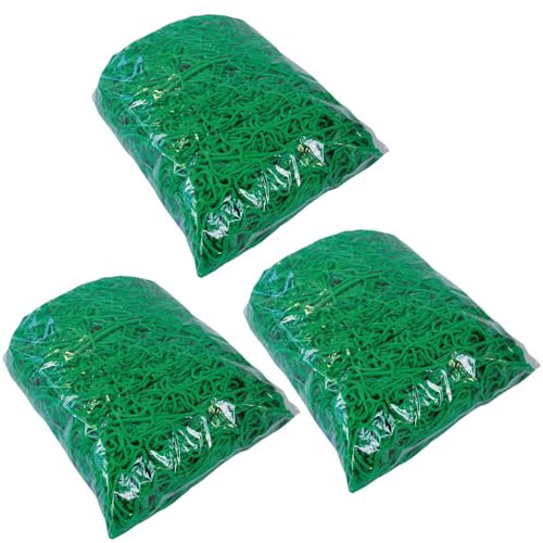 3X Alfa Anhängernetz 1,5 x 2,7 m Profi-Qualität Gummiseil und verstärkter Rand - zur perfekten Ladungssicherung - Containernetz, Ladungssicherungsnetz, Transportnetz, Kofferraum,..