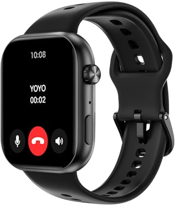 HONOR CHOICE Watch 2i, AMOLED da 1,85 pollici, Bluetooth Calling Smart Watch, Spo2, 1ATM, IP68, Compatibile con Android e iOS, Nero