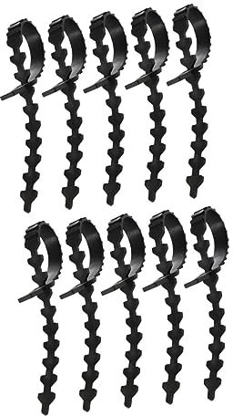 ibasenice 10 Pièces Sangles Attache pour Arbres Flexibles à Réglable Supports Attache pour Arbres De Jardin Et Fruitiers Ceintures sans Frottement