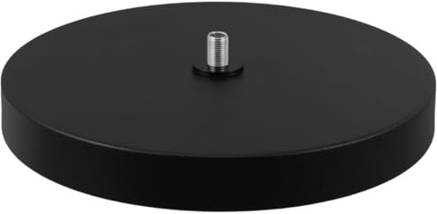LOORGVEL Base Contrapeso para Lámpara de Pie Soporte de Hierro Fundido Resistente Compacto y Estable para Lámparas de Mesa y Suelo Acabado sin Rayones Adecuado para Uso en