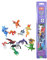 Wild Republic Nature Tube Dragon, 12 Espèces de Dragon Animaux Miniatures, Cadeau de Noël pour Enfants, Figurines à Collectionner, Super pour Le Jeu Interactif
