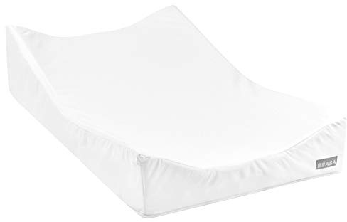 Béaba, Matelas À Langer Sofalange, Made In France, Concept Breveté, Plan À Langer Incliné, Limite Les Reflux, Durabilité Et Qualité, Tissus Certifiés Oekotex, Blanc, Plan a Langer Ecru, Matelas