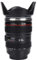 Lente de cámara de simulación Taza Lente de cámara Taza de café Taza de cámara Tazas de café con fotos divertidas Taza con lente de acero inoxidable Termo Grandes regalos para fotógrafos Suministros p
