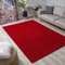Muratap Teppich Wohnzimmer Modern - Loca Shaggy - Hochflor Teppich Weich und Warm Schmutzabweisend und Pflegeleicht Wohnzimmerteppich - Große: 160x230 cm - Farbe: Rot
