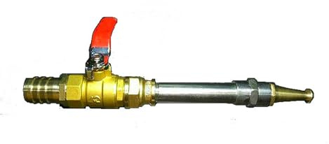 19mm 100/200/300mm Jet Lance Brass Ball Valve Switch,High Pressure Water Washer Fire Reel Hose Watering Pipe Connector (Size : 300mm)