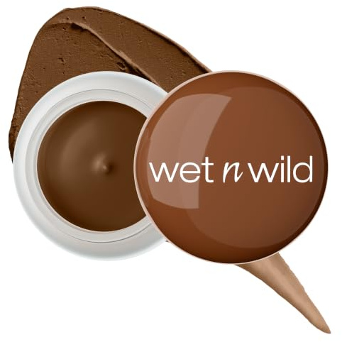 Wet n Wild, Mother Fluffer Cloud Cream Bronzer, Blurrad Matt Finish, Lätt Textur Med Kräm-Till-Puder Formula För Naturlig Bronzer Och Contouring, Byggbar Och Lätt Att Blanda, Holy Mocha