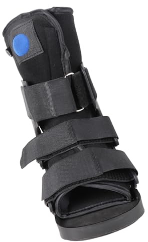YARNOW Rehabilitation Shoe Low-top Ankle Brace Walking Boot with Inflatable Cushion Anti-rotation Foot Protector Medical Foot Stabilizer for Post-surgery in Adults