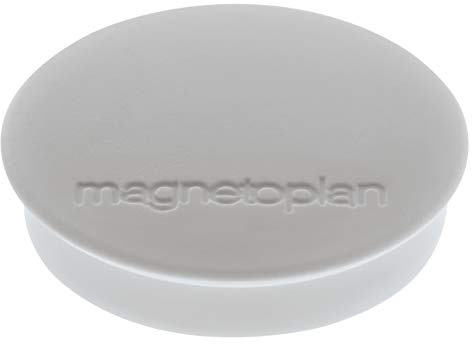 magnetoplan 1664201 Discofix Rundmagnet standard, grau
