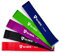 Fitnessbänder Set - 5er Set Trainingsbänder inkl. deutscher Anleitung und Tragebeutel - 5x Fitnessband, Gymnastikband, Gummiband, Widerstandsband, Resistance Bands