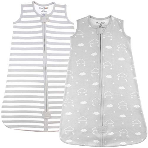 Baby Schlafsack, 0.5 TOG 100% Bio-Baumwolle, Ideal für den Sommer, Sommerschlafsack für Jungen und Mädchen, L (12-18 Monat)