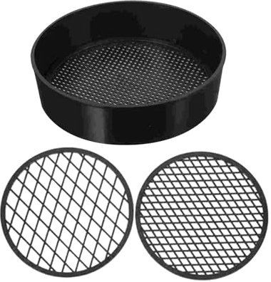Milageto Tamis de Sol, Tamis à Mailles, Outils de Jardinage multifonctionnels et Robustes, classificateurs de tamisage légers, Tamis de Jardinage