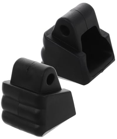 BESPORTBLE 2pcs Inline Skate Brake Pads Non-slip Roller Skate Toe Stops Replacement for Enhanced Control Low-noise