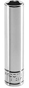FACOM Douille longue FACOM 1/4 12mm - 6 pans