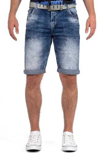 Cipo & Baxx herrshorts bananproduktion, Blå – 17, 29W