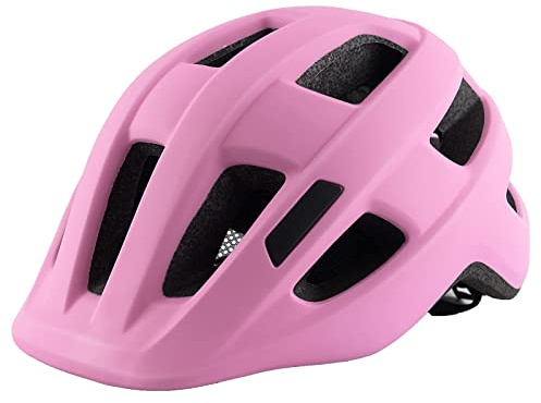 Kids Bike Helmet for Ages 1-8 Years, Adjustable Toddler Boys and Girls Helmets, Lightweight Child Infant Bicycle Cycling Scooter Sports Helmet 48-54cm Pink