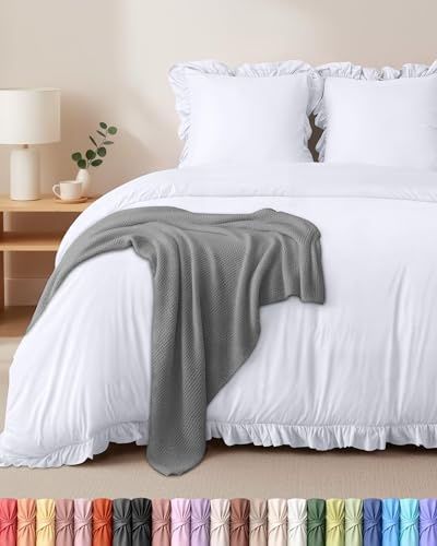 Utopia Bedding Funda Nordica Cama (Blanco, Cama 150-240x220cm)