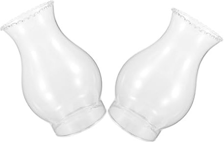 IWOWHERO Ö Lampen Glasabdeckung Retro Petroleumlampe Schirm Windschutz Für Kerosinlampen Durchmesser Höhe Öffnung