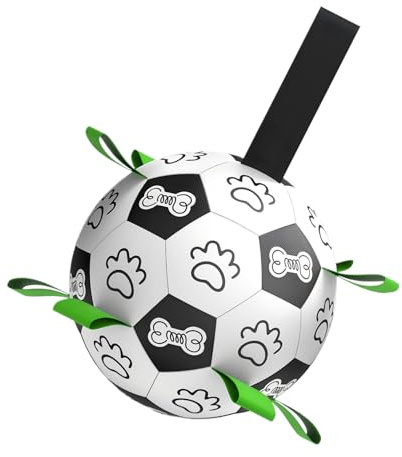 Protoence Jouets en Forme De Balle pour Chiens | Set De Jeu Interactif Et Robuste | Jouet D'Extérieur pour Chiot,pour Jeu en Extérieur Au Parc Et Jardin Dressage Temps De Et Exercice Familial