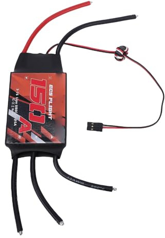 Fabater RC sin Escobillas ESC Controlador de Velocidad Eléctrico de Rendimiento Superior para Cuadricóptero de ala Fija Multirotor Fotografía Aérea Carreras