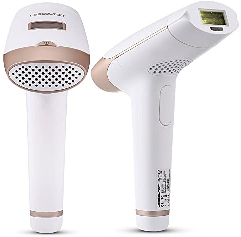 Epilatore Luce Pulsata, Laser Peli Donna con Sistema di Depilazione 300.000 impulsi di luce, 2 modalità Professionale per Viso/Schiena/Bikini/Ascelle