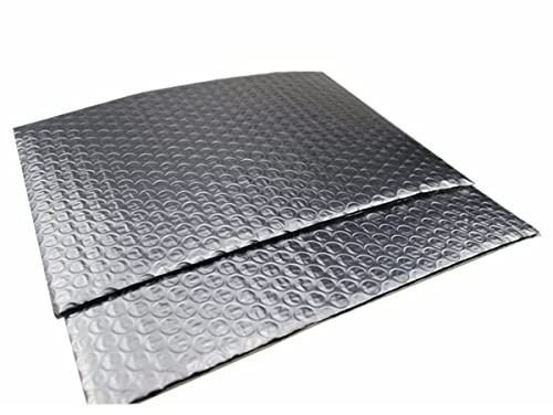 ZAURBA Self-Adhesive Foil Insulation Ideal Insulating Wrap Easy Install Bubble 1x5m for Attics, Lofts, Floors, Sheds, Caravans, Boats, Greenhouses, Pet Homes and Garages Vapour Barrier (Size : 1x5m)
