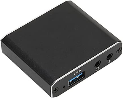 Tarjeta de Captura de Video de Interfaz Multimedia HD, Señal 4K 30Hz y USB 1080P 60Hz, Ajuste Automático Del Tamaño de Salida y Velocidad de Fotogramas, Múltiples Funciones USB 2.0 Sin Controlador