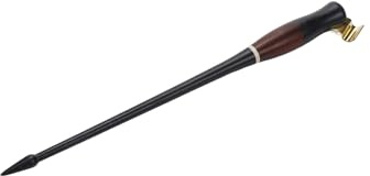 Meprotal Soporte oblicuo de madera para bolígrafo de caligrafía, soporte para bolígrafo | Mango de bolígrafo con punta extraíble para caligrafía inglesa, dibujo, cómic, color negro