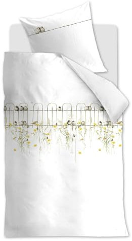 Marjolein Bastin Mako Satin Bettwäsche Hurdle, Größe 135x200/80x80 cm, Multi