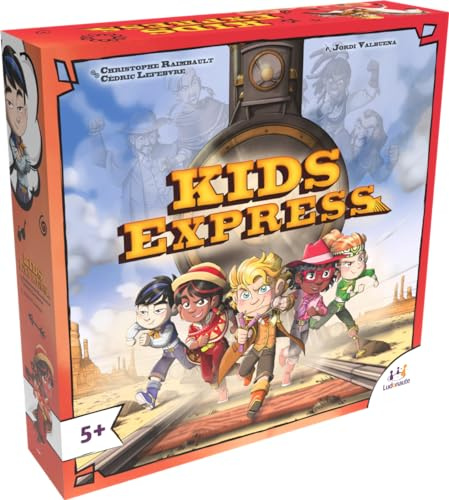 Kids Express - Brädspel - Barn 5 år och äldre - kooperativt spel - fingerfärdighet - perfekt för familjen - Blackrock Games