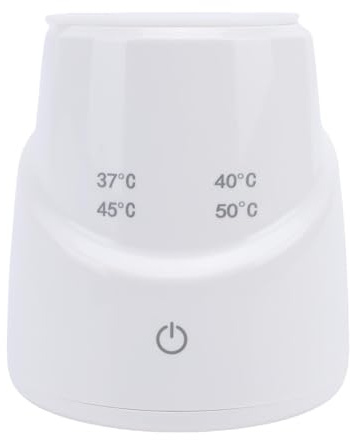 Sahgsa Calentador de biberones inalámbrico rápido con apagado automático – Control inteligente de temperatura para alimentos para bebés y leche materna
