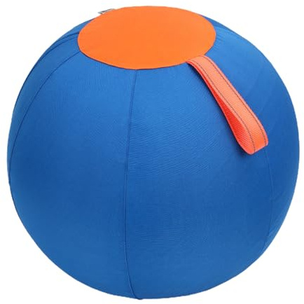 Wuvfojca Herding Ball for Dogs PVC 45 cm Inflatable Ball Dogs Interactive Dog Toy Ball Self-Entertaining Training Ball for Pets Compatible with Shepherds Cattle Dogs Horse Game
