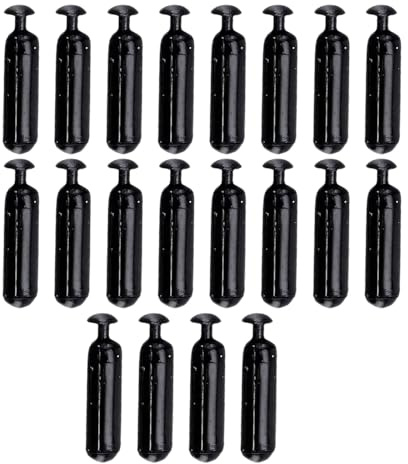TQUXNGA 20 cebos para atar moscas, sonajeros, cuentas de acero para señuelos suaves, tubo de inserción, cuentas de acero con peso, accesorios para plantillas de pesca suaves y duras, tubo de inserción
