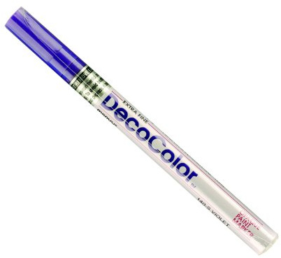 Uchida 140-C-8 Marvy Deco Color Extra Fine Paint Marker, Violet