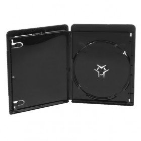 Amaray Boitiers Blu-Ray, 11 mm Slim, Machine-Pack-Quality, Noir, 10 Pièces