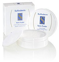 Teint Puder Set 2x20g. Loses Puder mit Schwefel gegen unreine Haut