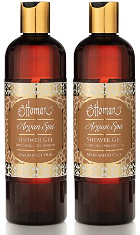 Ottoman Argan Spa Duschgel, Marrakech Oud 2er Pack (2 x 400ml)
