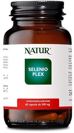 Selenio Plex - Supporto a base di Selenio, Vitamina B2 e B6 Per Mantenimento Capelli e Unghie Sani 60 cps