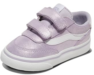 Vans Unisex Kinder Brooklyn Ls V Sneaker, Foil Suede Evening Haze, 24 EU