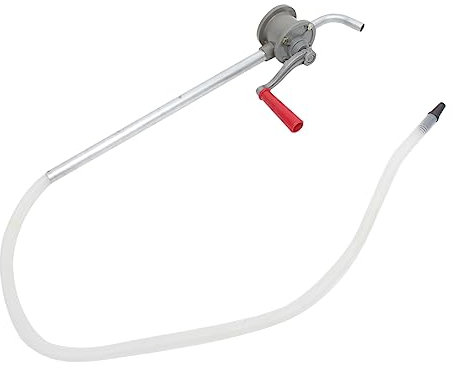 PartyKindom Selbstdosierender Hand-rotationsspender Aus Aluminium Einfach Zu Verwenden Für Tanks Und Ölfässer Zufällige Farbe