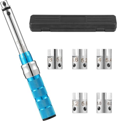 Clé Dynamométrique pour Vélo et Moto 2-10 NM Précision ±4% Clé Dynamométrique KS Tools avec Boîte de Rangement pour Vélos Route y Montagne, Moto