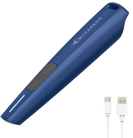 MYCARBON Dopopuntura Dispositivo Ricaricabile 2 Livelli di Trattamento contro Prurito, Bruciore, Dolore e Gonfiore dovuti a Punture di Zanzare o Altri Insetti, senza Sostanze Chimiche(Blu)