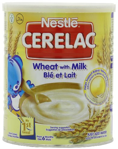 Nestl? Cerelac Infant Cereals Wheat 400 g (Pack of 4)