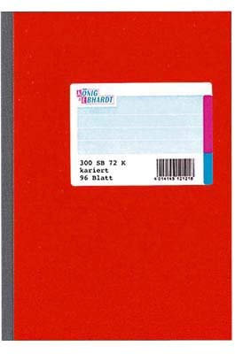 KONIG & EBHARDT Steifbroschuren DIN A5 kariert